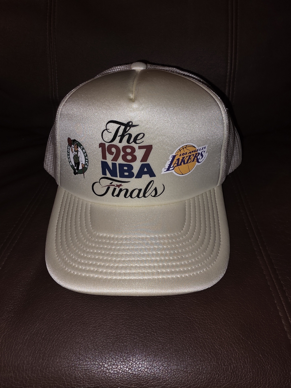 LAKERS-CELTICS 1987 FINALS HAT